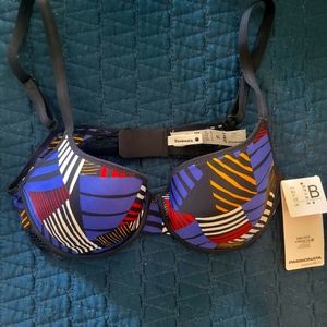 Multi color bra